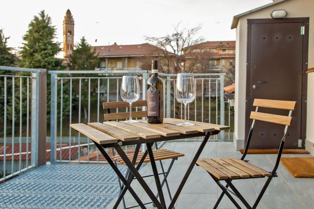Charming 2.5Room Flat In Center Of Monforte dʼAlba Екстериор снимка
